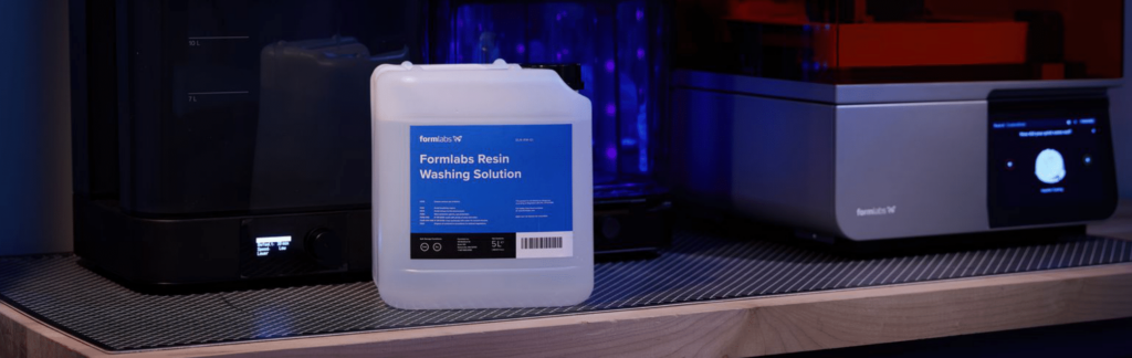 Solución Resin Washing de Formlabs